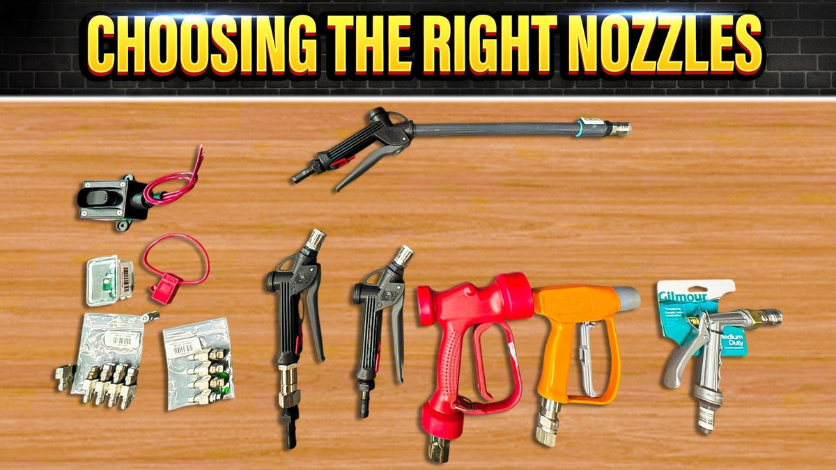 Choosing the Right Nozzles for Your 12V Soft Wash System - Expert Power Wash