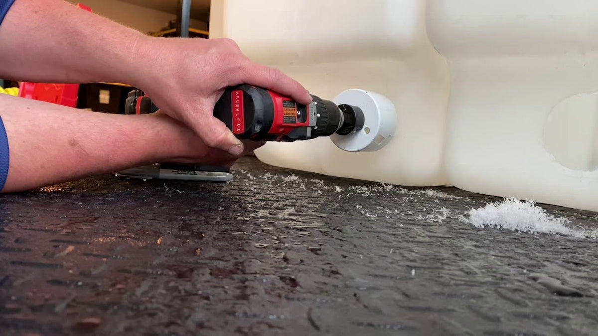How to Install a Bulkhead Fitting in a Water Tank - Expert Power Wash