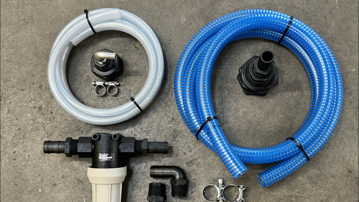 How to Plumb a Pressure Washer Buffer Tank, Part by Part - Expert Power Wash