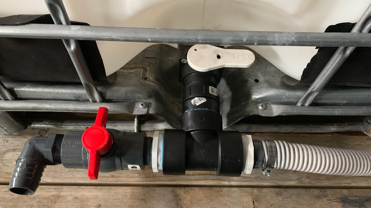 How to Plumb an IBC Tote to a Pressure Washer - Expert Power Wash