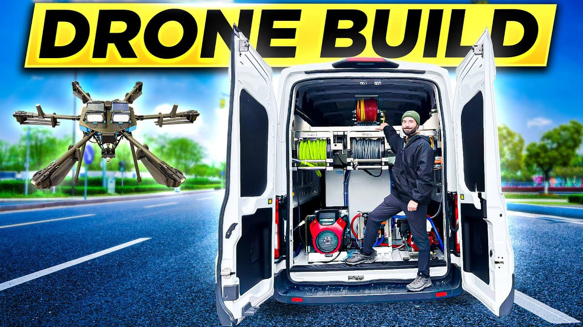 What Goes Into a Drone Soft Wash Van Build - Expert Power Wash
