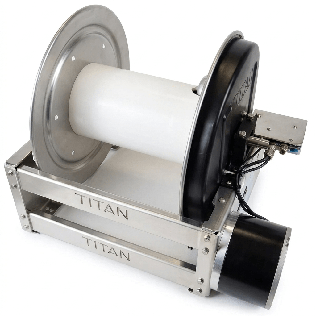 12" Titan Electric Hose Reel, 4300 Series - Expert Power Wash