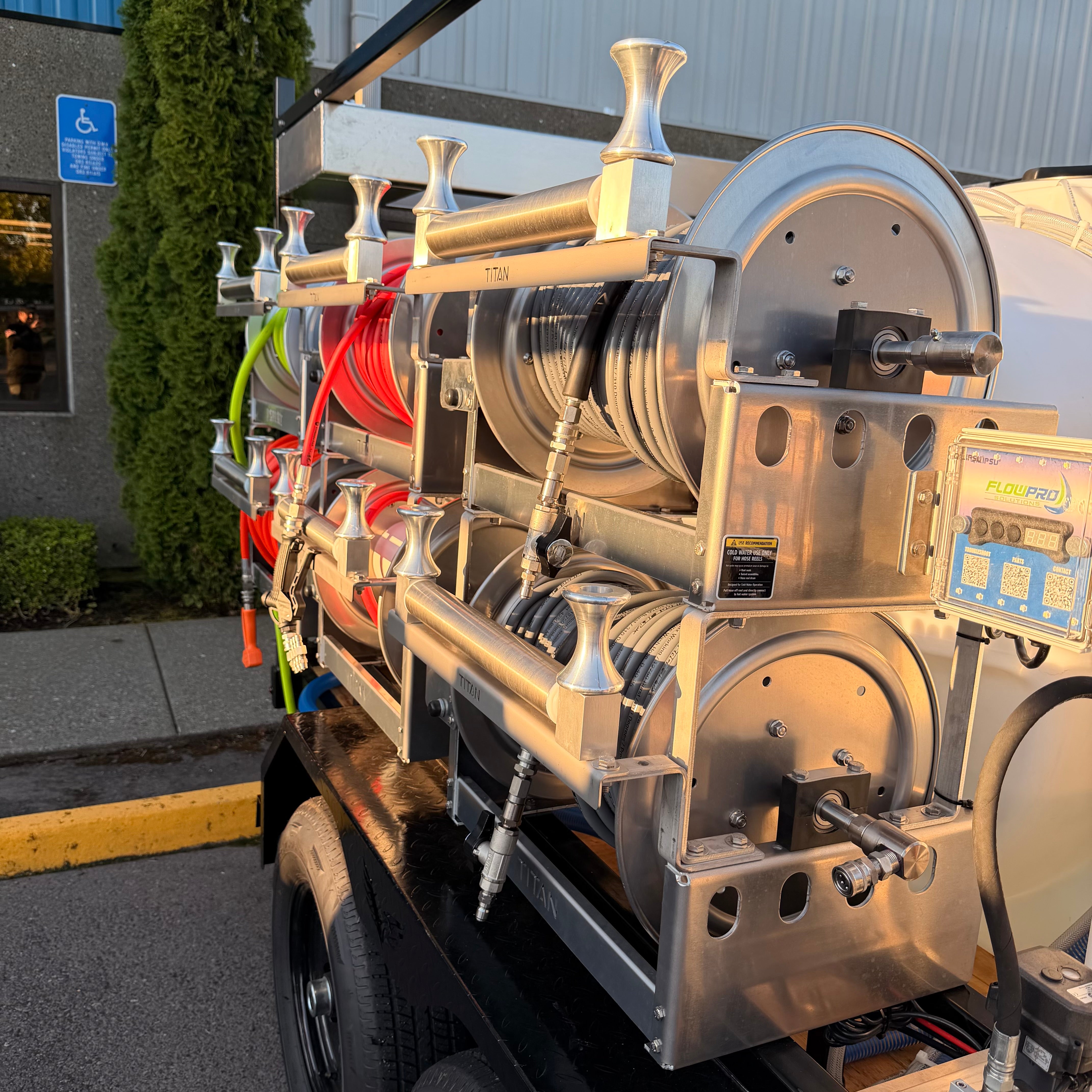 Custom 7x14 Super Duty Pressure Washing Trailer — Hot Water + Triple Soft Wash System