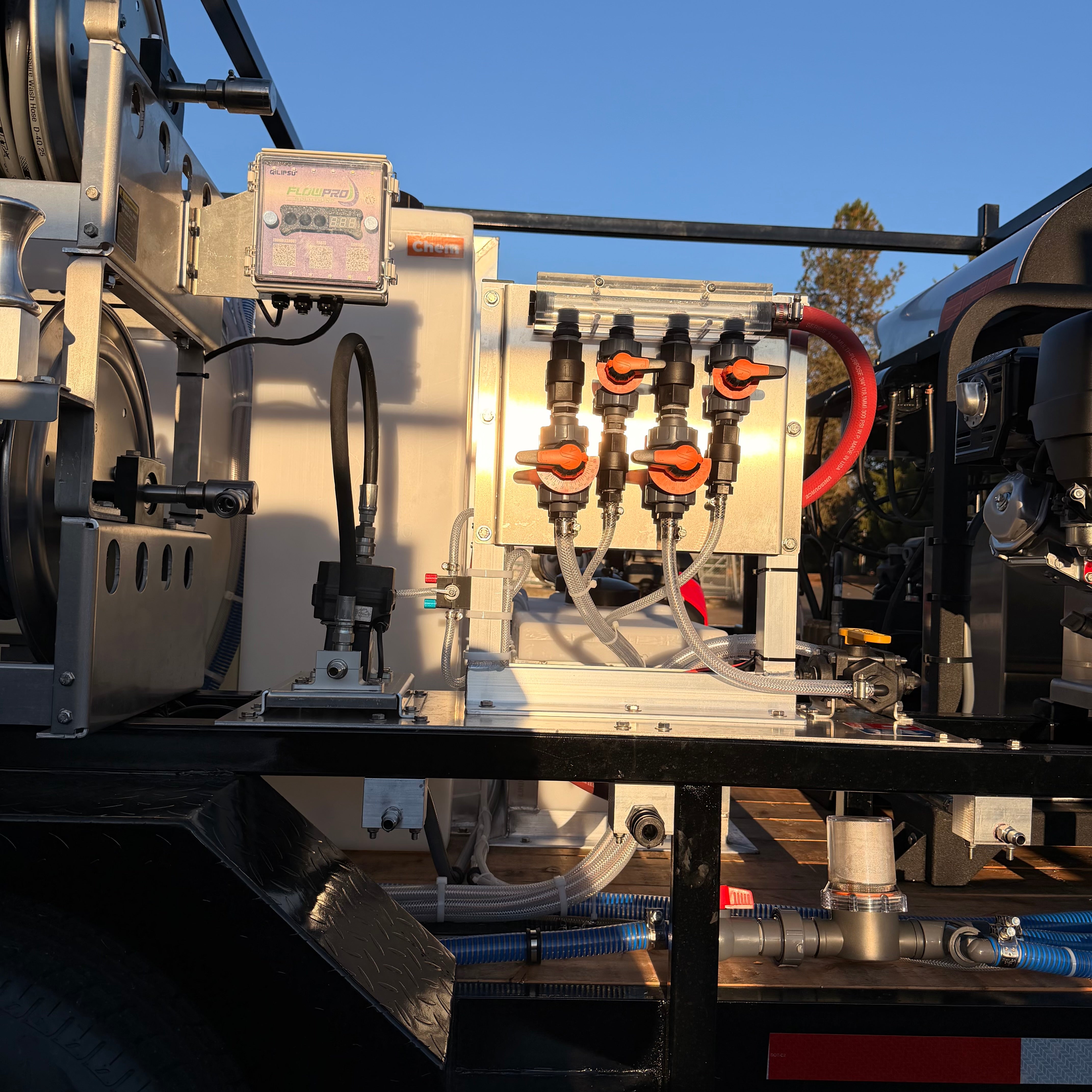 Custom 7x14 Super Duty Pressure Washing Trailer — Hot Water + Triple Soft Wash System