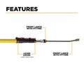24' Telescoping Pressure Washer Wand Extended Reach - Expert Power Wash