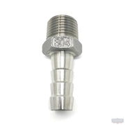 304 Stainless Steel Hose Barbs, Hose Barb x MPT - Expert Power Wash