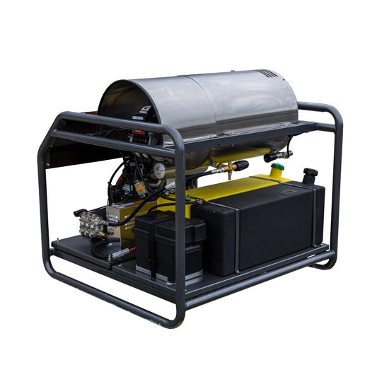 3,500 PSI - 8.5 GPM Hot Water Pressure Washer Honda GX690 Engine and AR Triplex Pump - Expert Power Wash