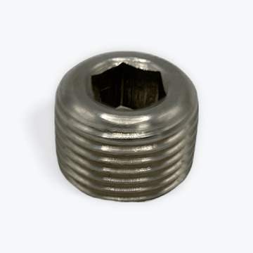 3/8" - 18 18 - 8 Stainless Steel Dry Seal Pipe Plug - Expert Power Wash