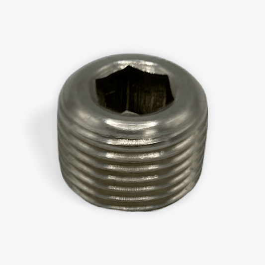3/8" - 18 18 - 8 Stainless Steel Dry Seal Pipe Plug - Expert Power Wash