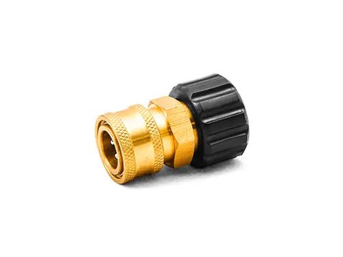 3/8" QC Brass Coupler x M22 F Twist Couplers - Expert Power Wash