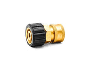 3/8" QC Brass Coupler x M22 F Twist Couplers - Expert Power Wash