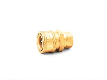 3/8" QC Brass Coupler x M22 M 15mm Plug - Expert Power Wash