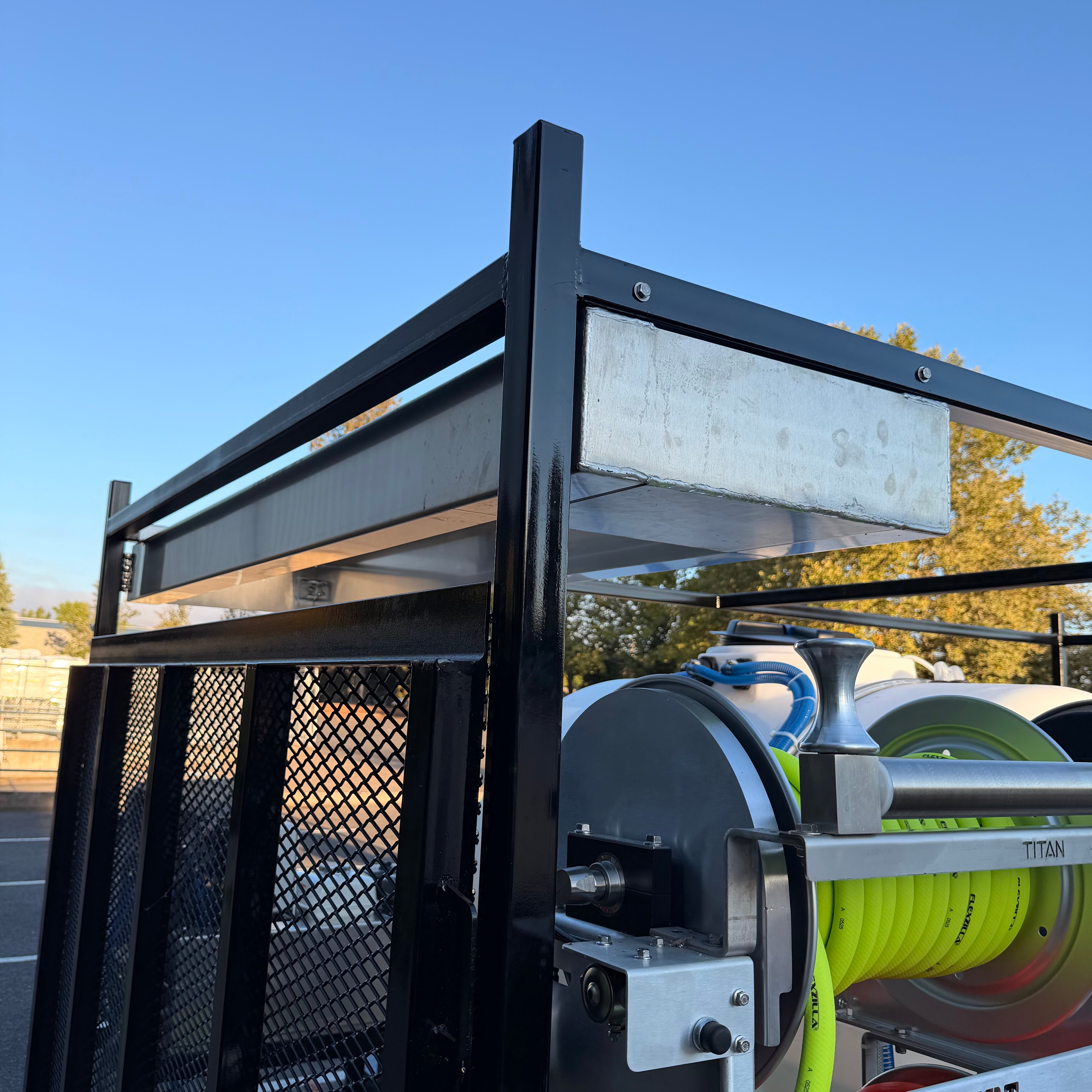 Custom 7x14 Super Duty Pressure Washing Trailer — Hot Water + Triple Soft Wash System