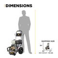 4,200 PSI 4.2 GPM Cold Water Gas Pressure Washer - B4213HSCS - Expert Power Wash