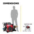 4,200 PSI 8.5 GPM Cold Water Gas Pressure Washer - Expert Power Wash