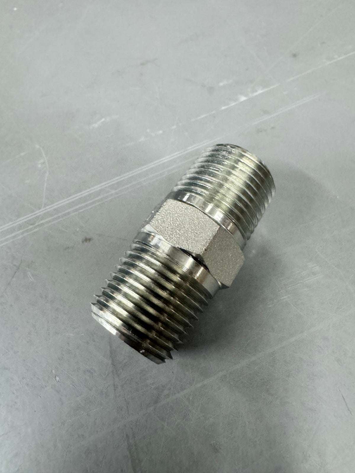 1/2 Inch NPTF Male x 1/2 Inch NPTF Male Fitting - Expert Power Wash