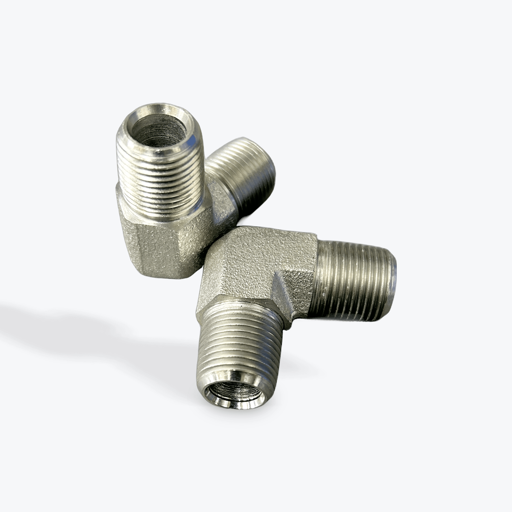 5500 - 06 - 06 3/8" NPTF Male x 3/8" NPTF Male 90° - Pressure Washing Skids