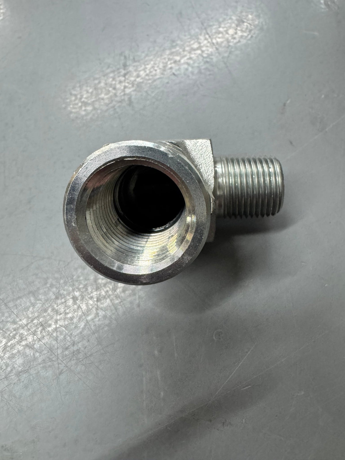 3/8 Inch Male NPTF x 1/2 Inch Female NPTF 90 Degree Fitting - Expert Power Wash