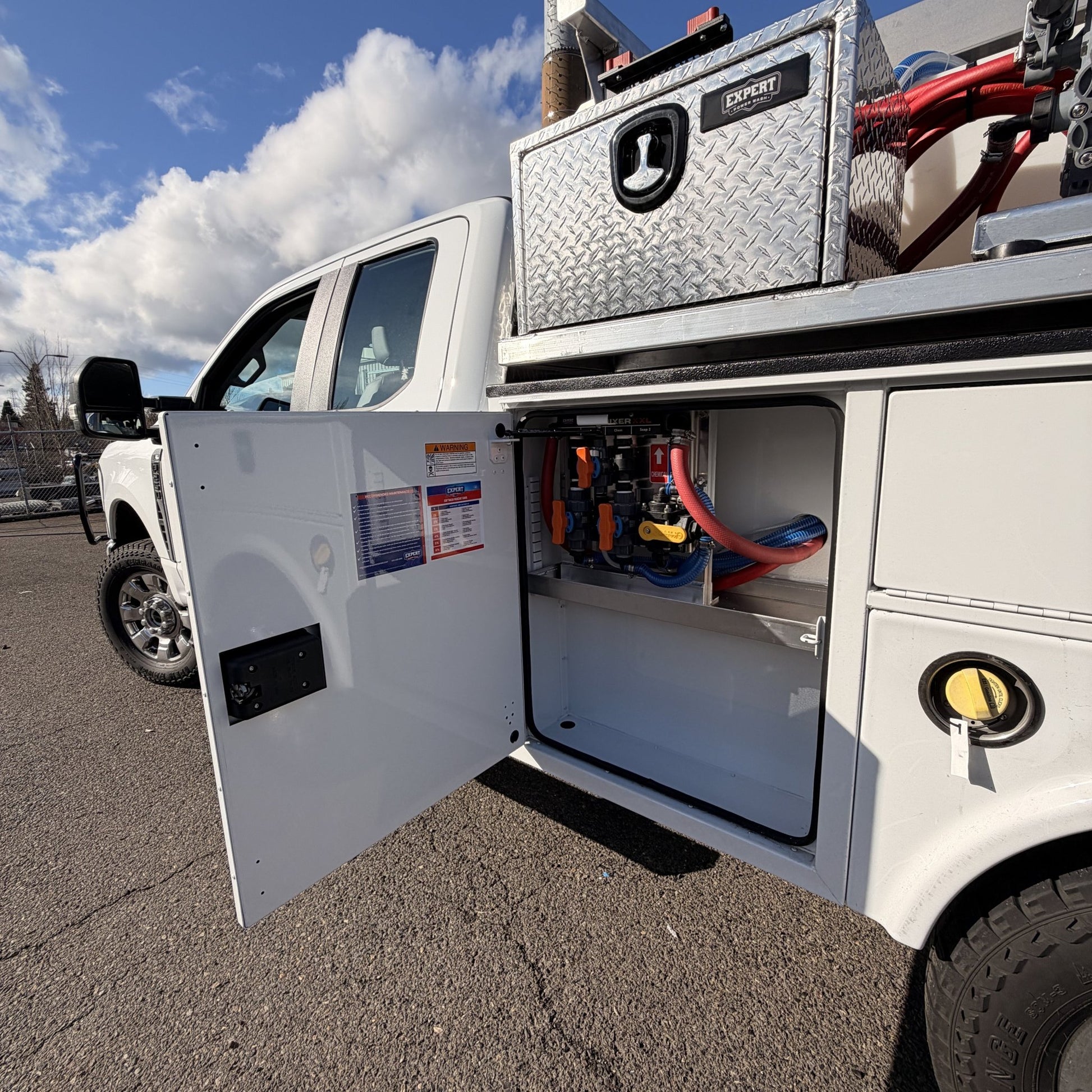 8ft Service Body Pressure Washing Skid - Expert Power Wash