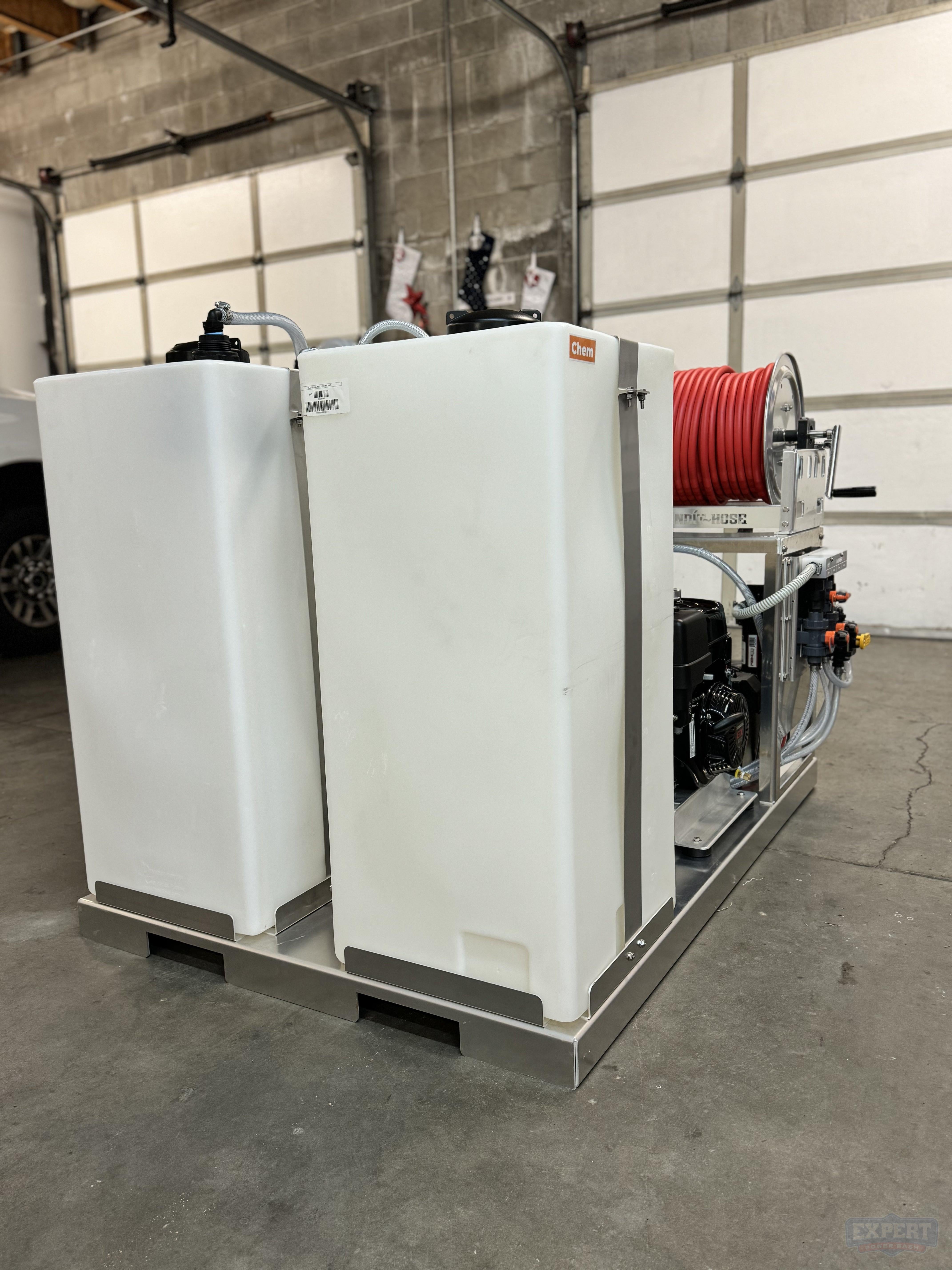 Ultimate Mini Pressure Washing and Soft Wash Truck Skid