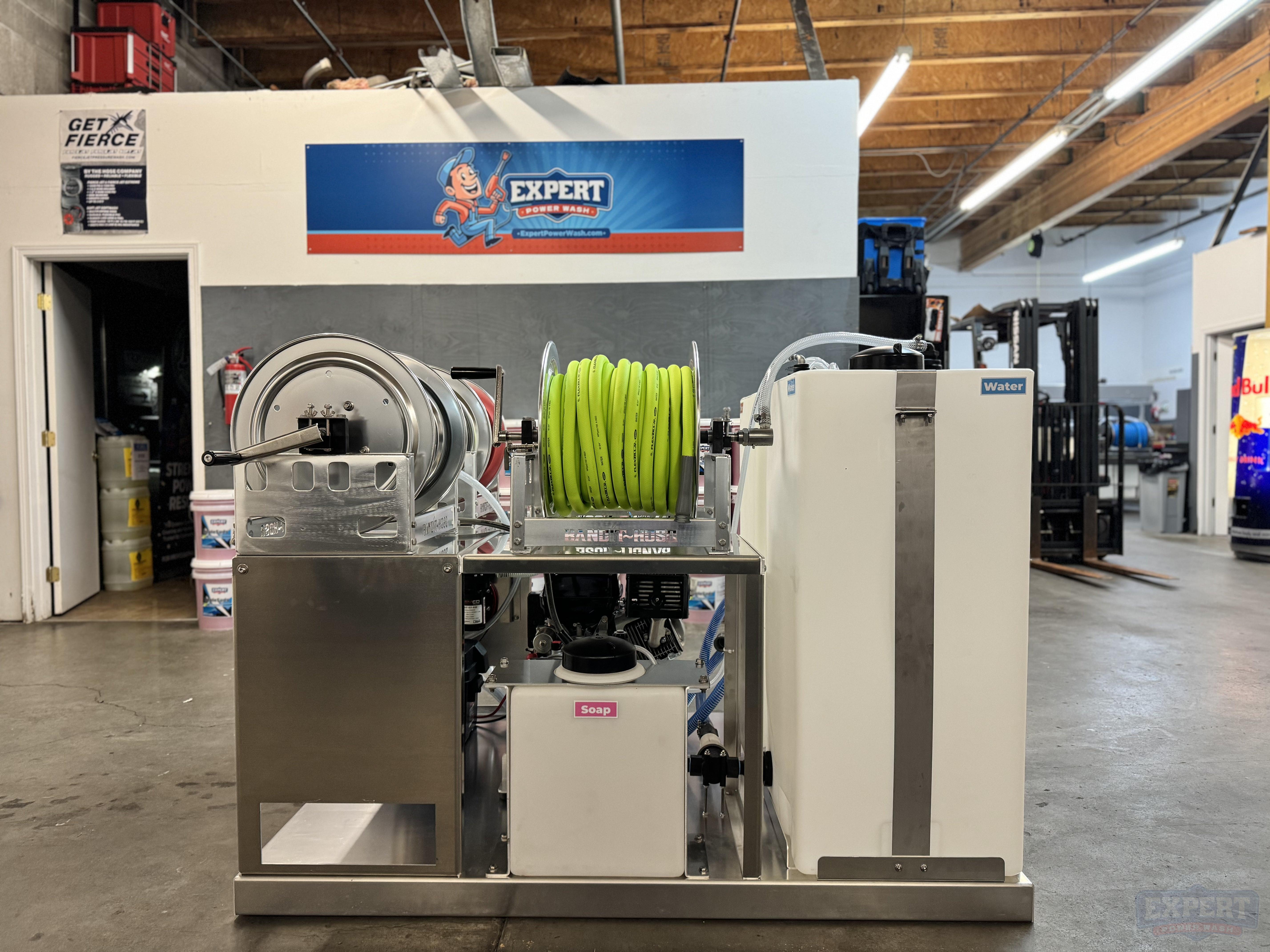 Ultimate Mini Pressure Washing and Soft Wash Truck Skid
