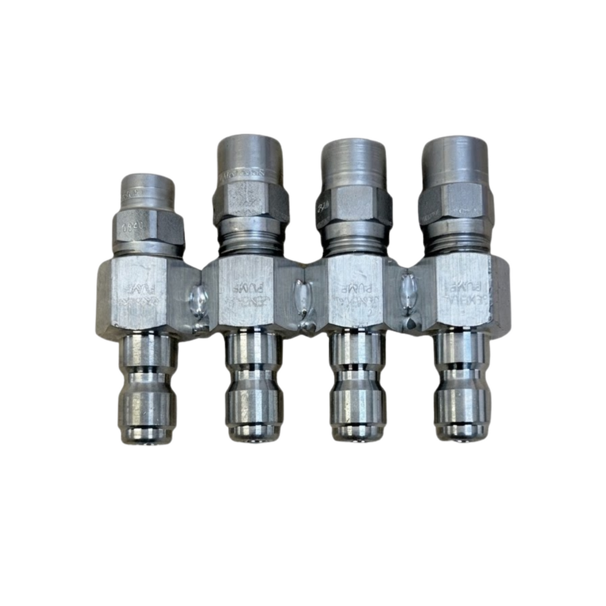 Stainless Steel Downstream Injector JRod w/ Installed Nozzles Assembled