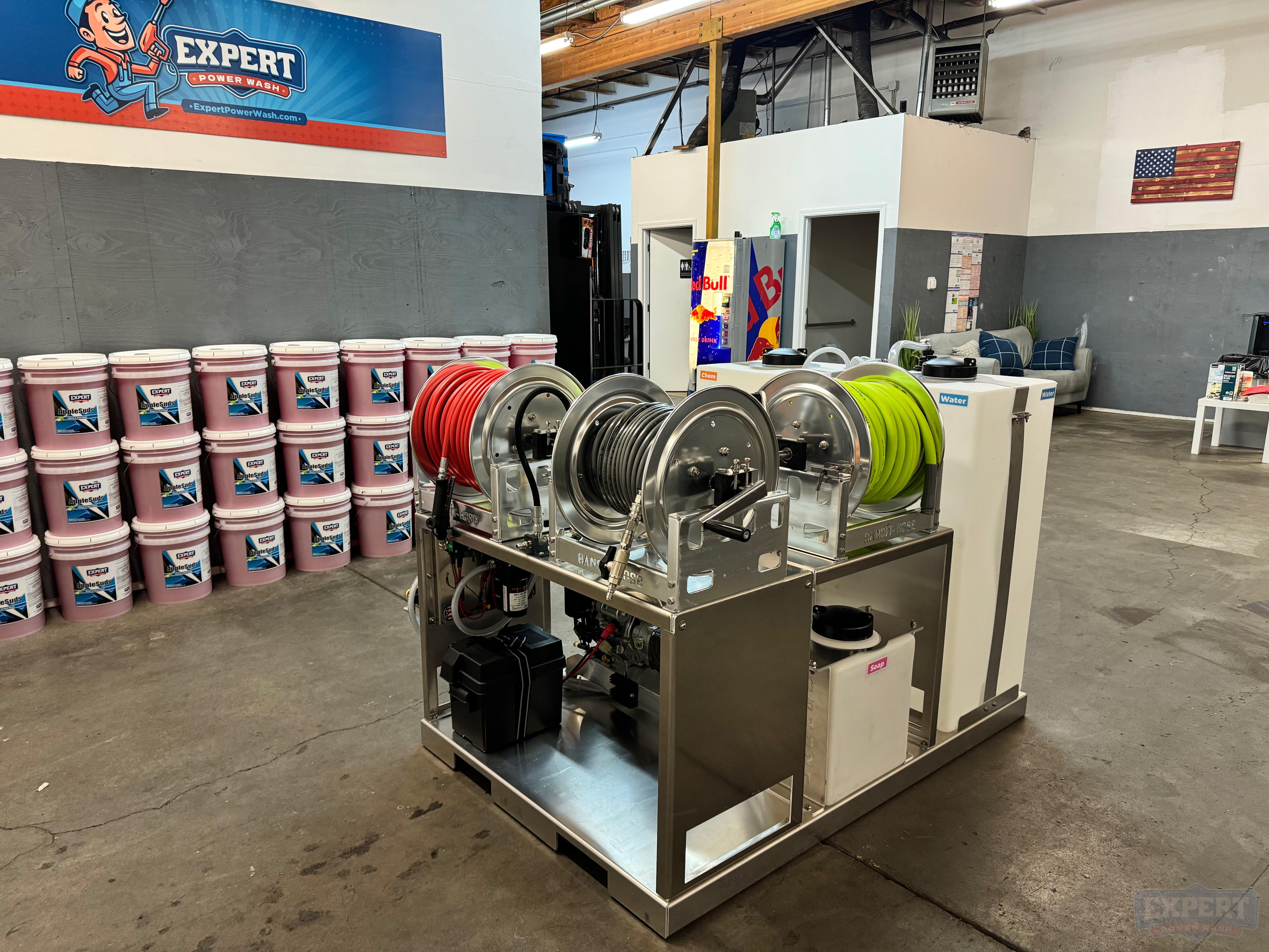 Ultimate Mini Pressure Washing and Soft Wash Truck Skid