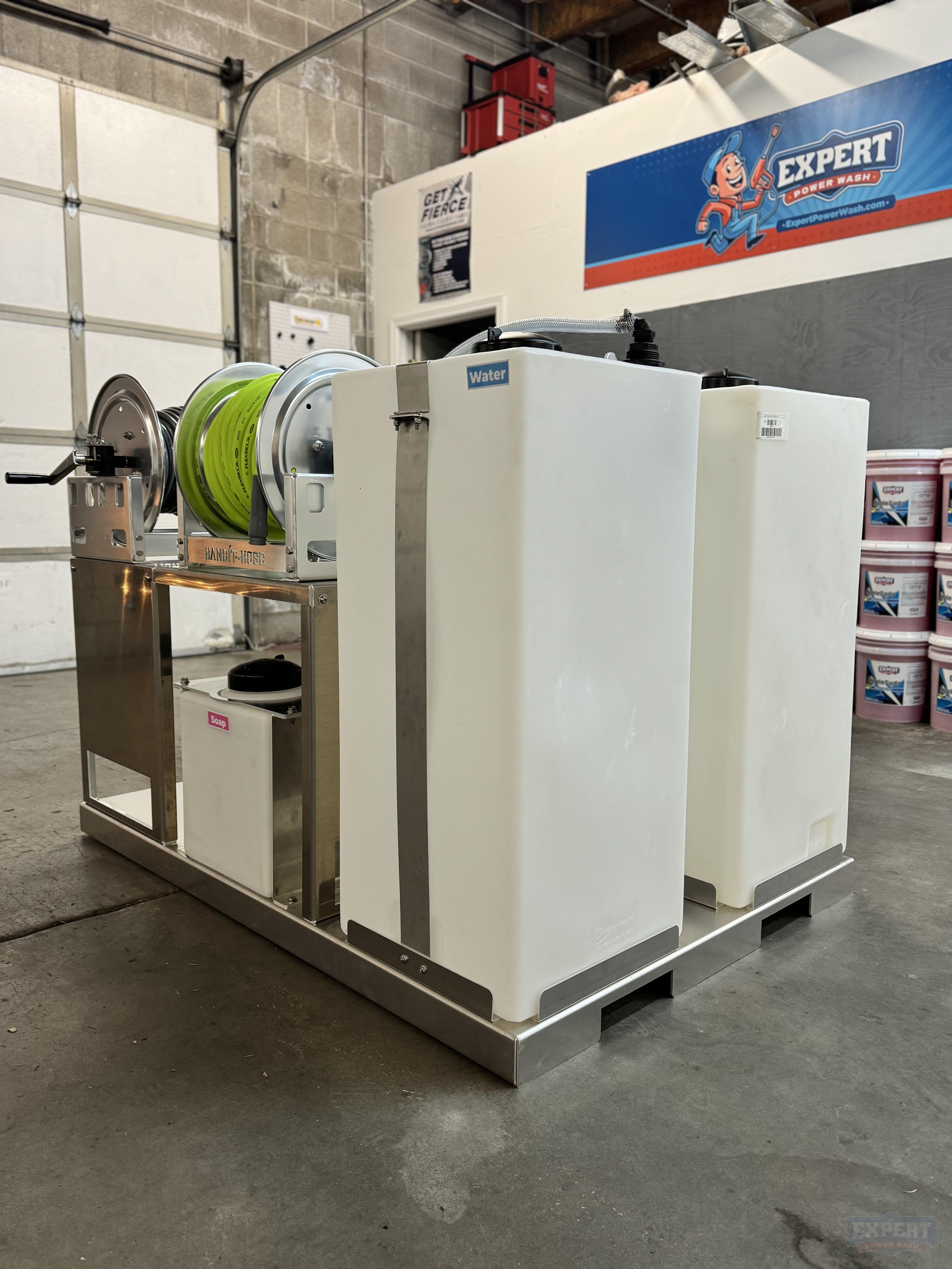 Ultimate Mini Pressure Washing and Soft Wash Truck Skid