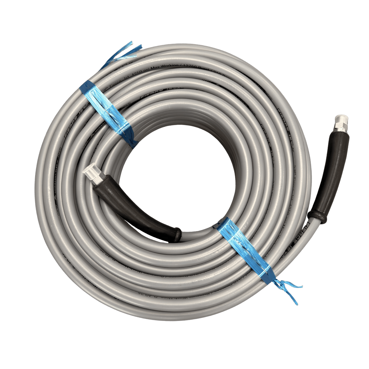 Fierce Jet Pressure Hose, 3/8" ID 1 Wire - 100ft Top View