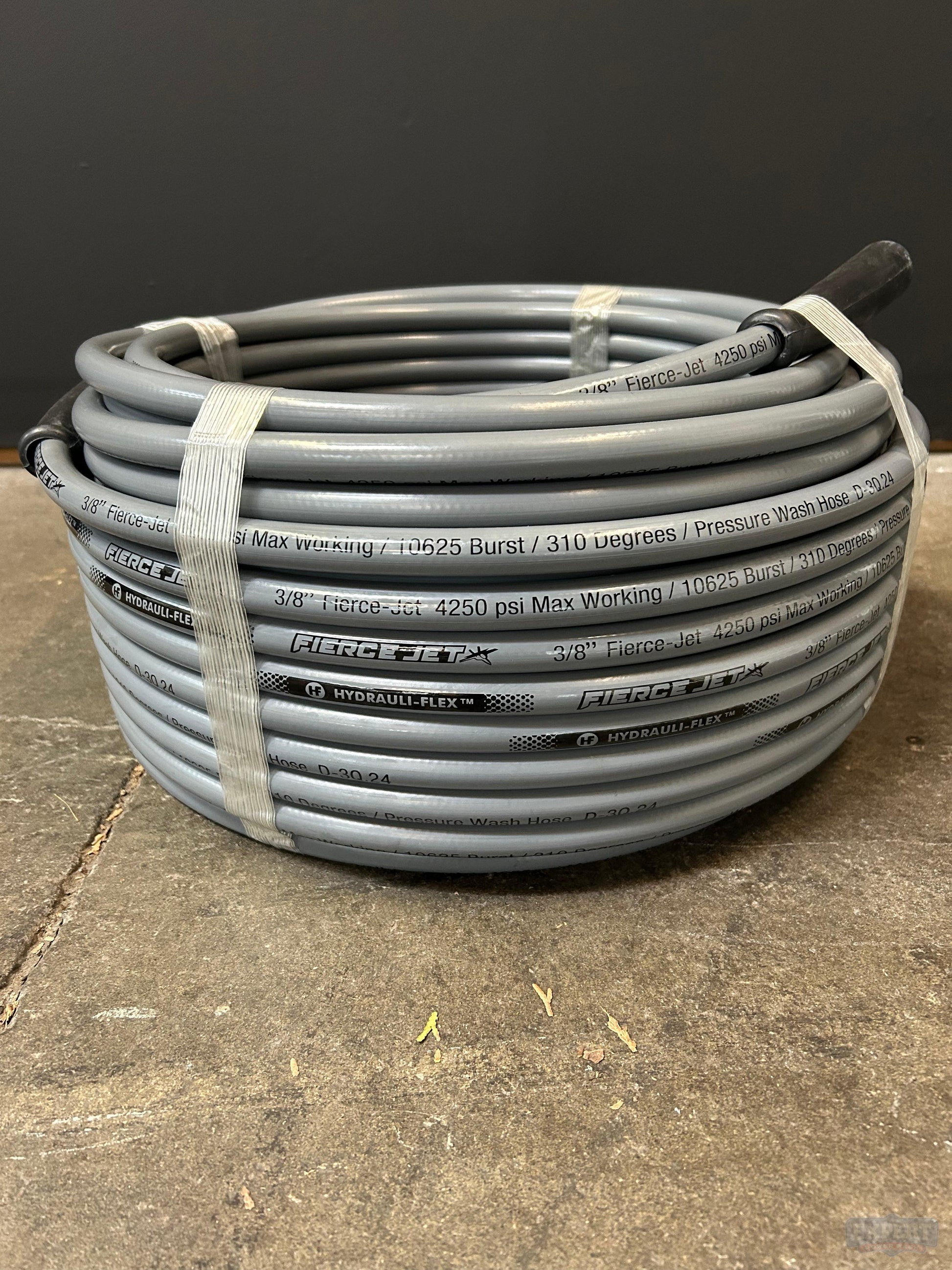 Fierce Jet Pressure Hose, 3/8" ID 1 Wire - 200ft Side View