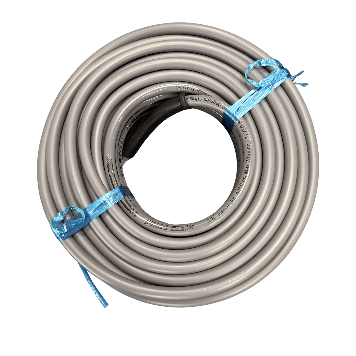 Fierce Jet Pressure Hose, 3/8" ID 1 Wire - 50ft Top View