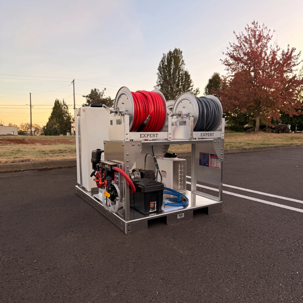 Ultimate Mini Pressure Washing and Soft Wash Truck Skid