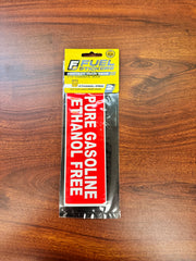 Heavy Duty Ethanol Free Gas Stickers 2PK