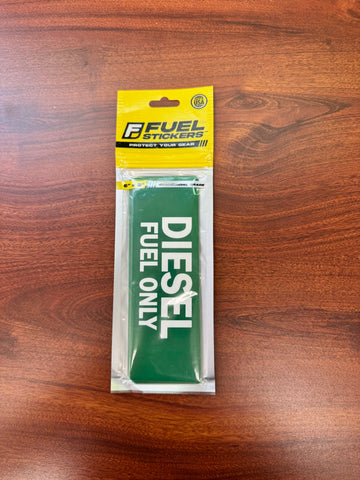 Heavy Duty Diesel Fuel Only Stickers 10PK