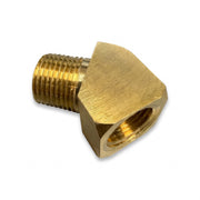 45° Brass Street Elbow – Male NPT x Female NPT