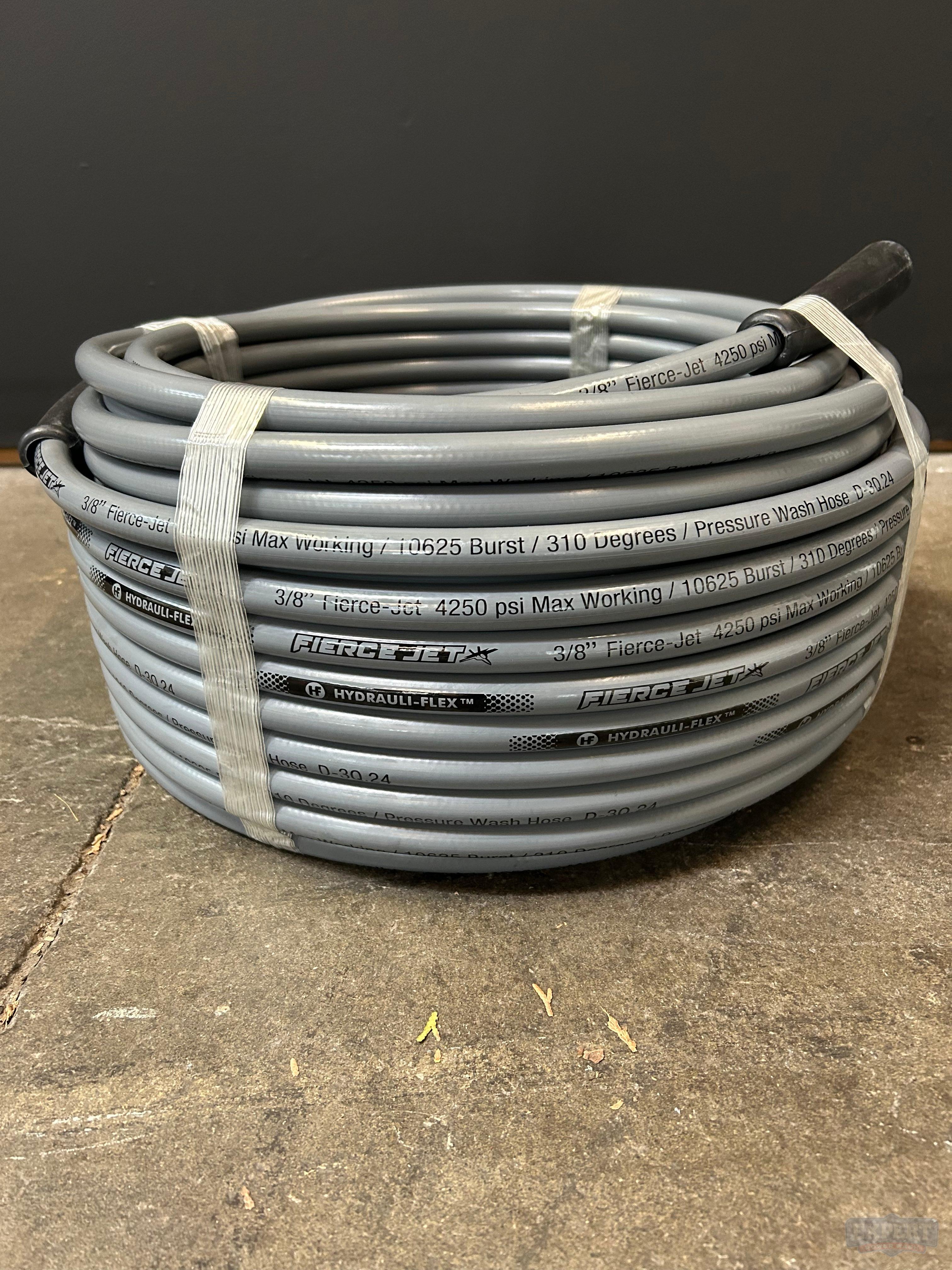 FIERCE JET Pressure Washer Hose - 1 Wire 3/8"
