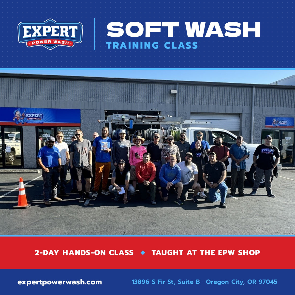 Two-Day Soft Wash Training Class — December 4 & 5, 2026