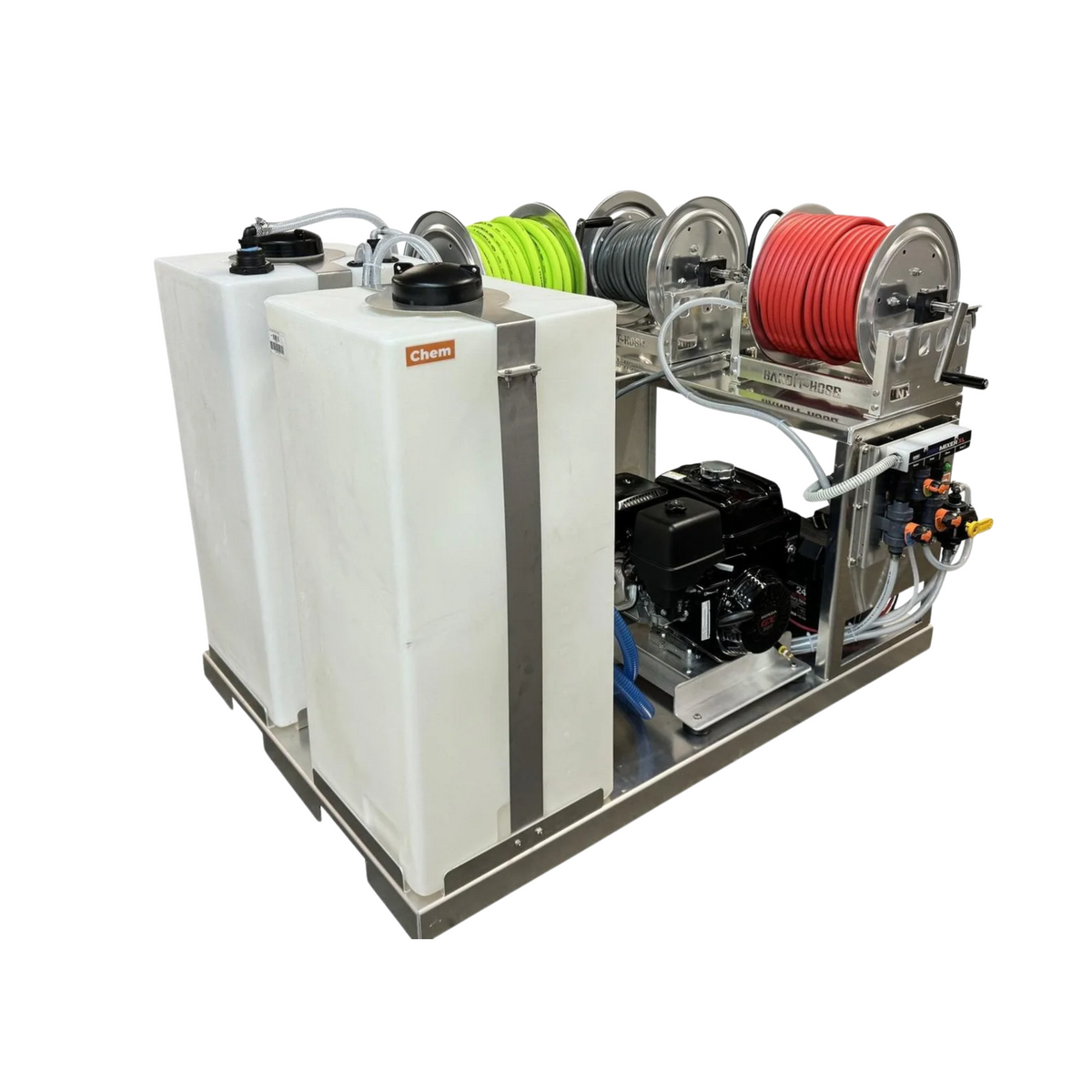 Ultimate Mini Pressure Washing and Soft Wash Truck Skid