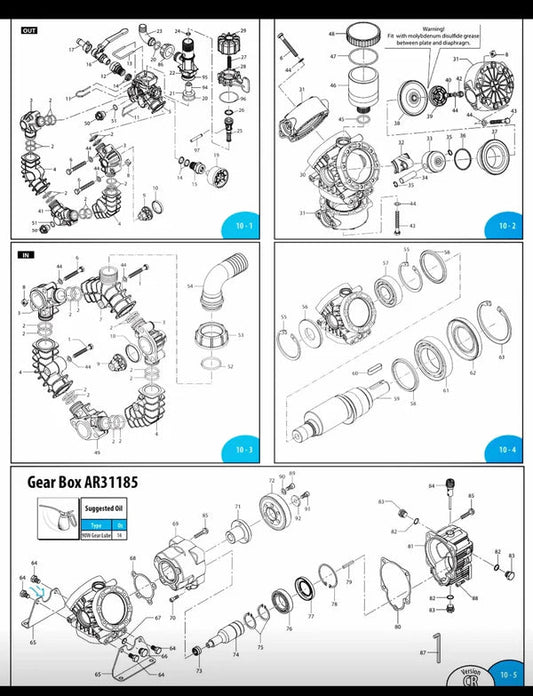 AR45 Fork Pin - Expert Power Wash