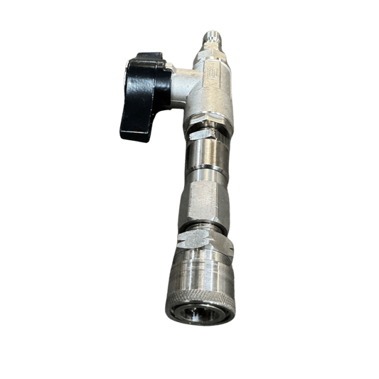 Ball Valve Assembly w/ Mosmatic Swivel 3/8” - Expert Power Wash