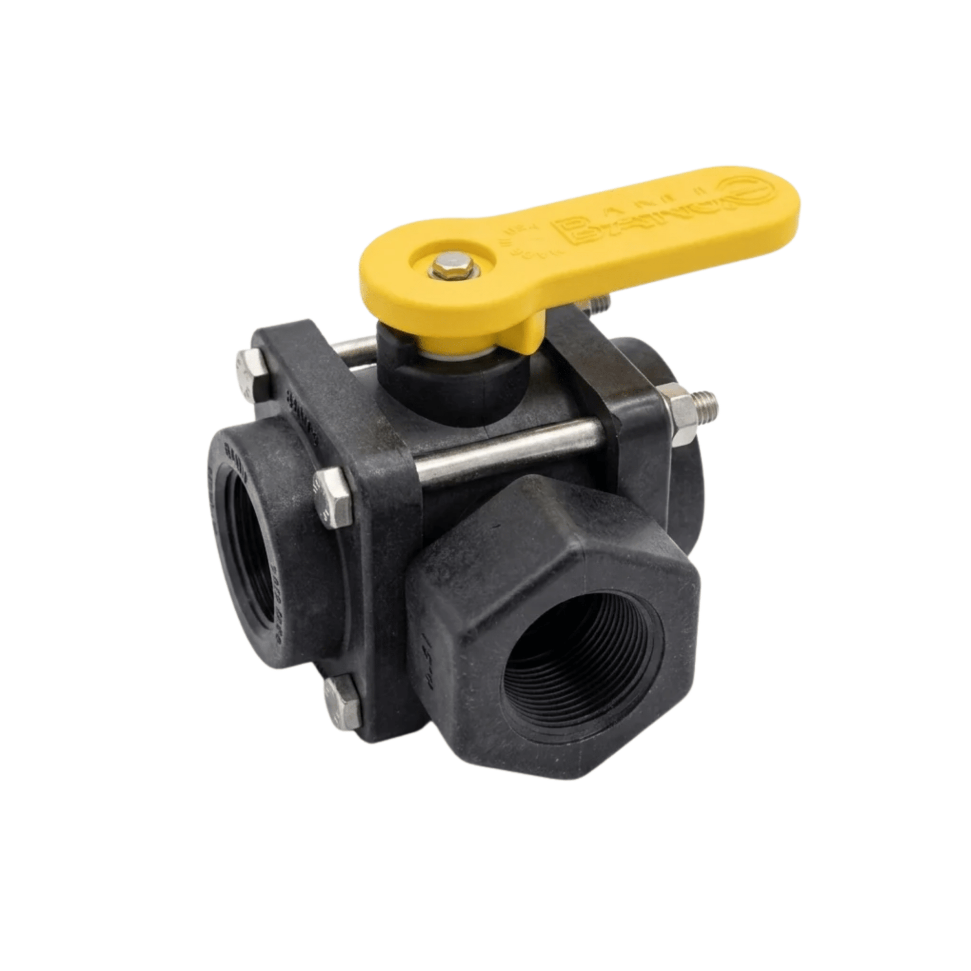 Banjo® 3-Way FPT Side Load Poly Ball Valve - Expert Power Wash