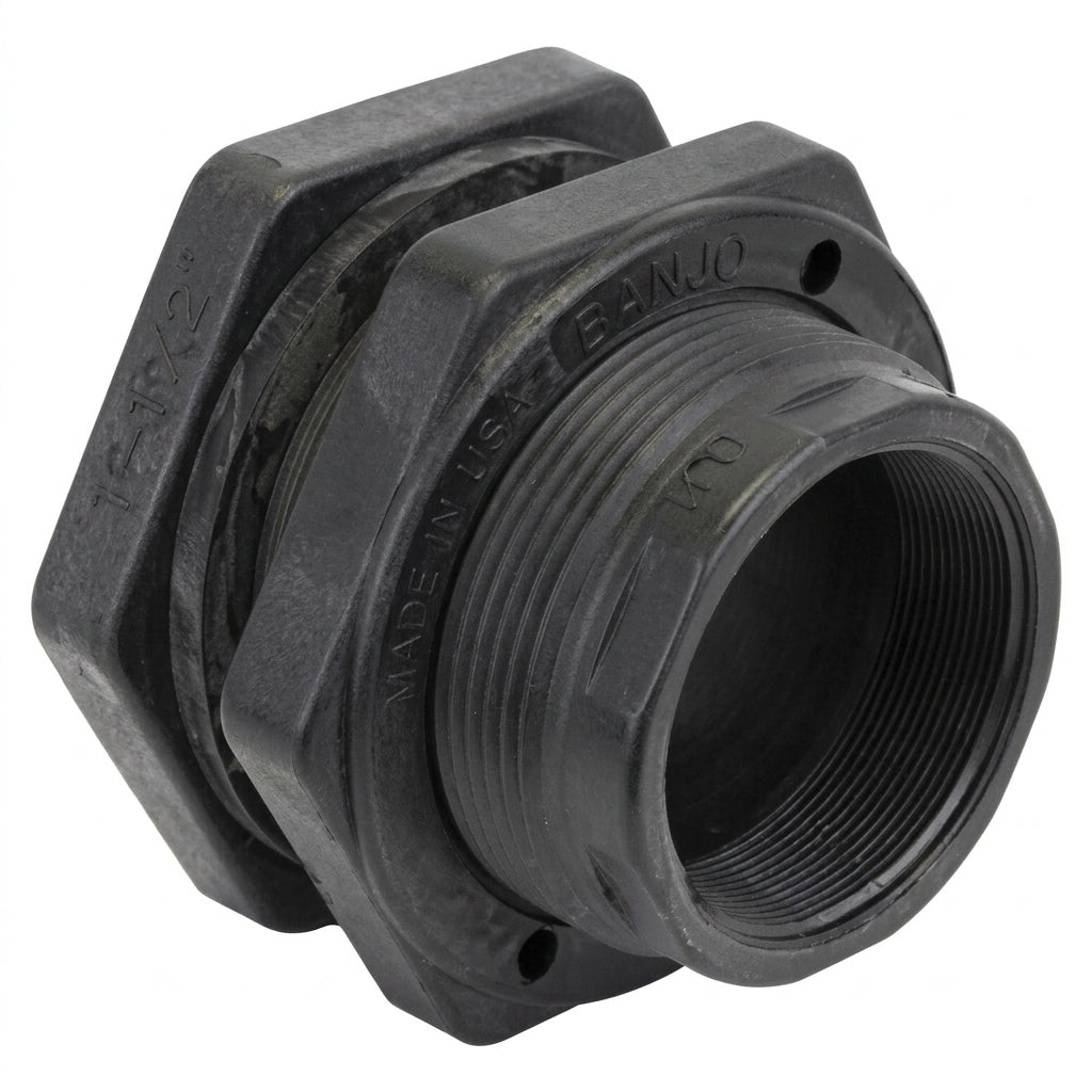 Banjo Polypropylene Bulkhead - Expert Power Wash