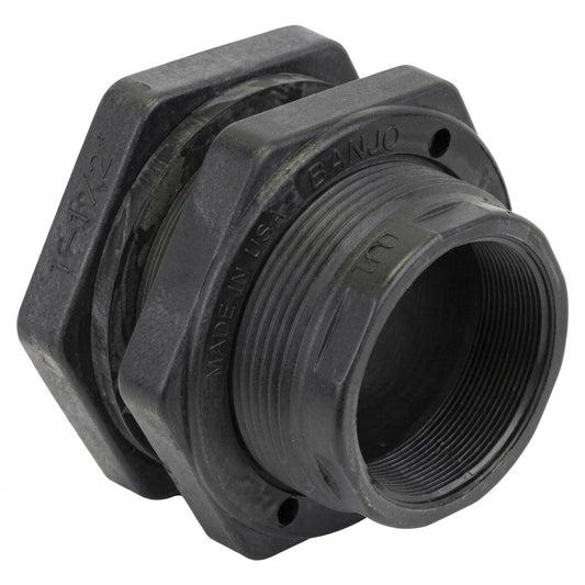 Banjo Polypropylene Bulkhead - Expert Power Wash