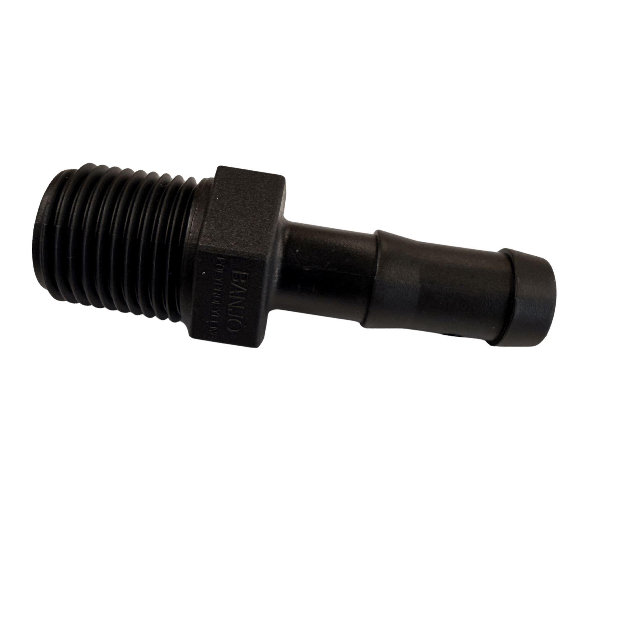 Banjo Polypropylene Hose Barb, MPT X HB, 1/4" - 4" Sizes - Expert Power Wash