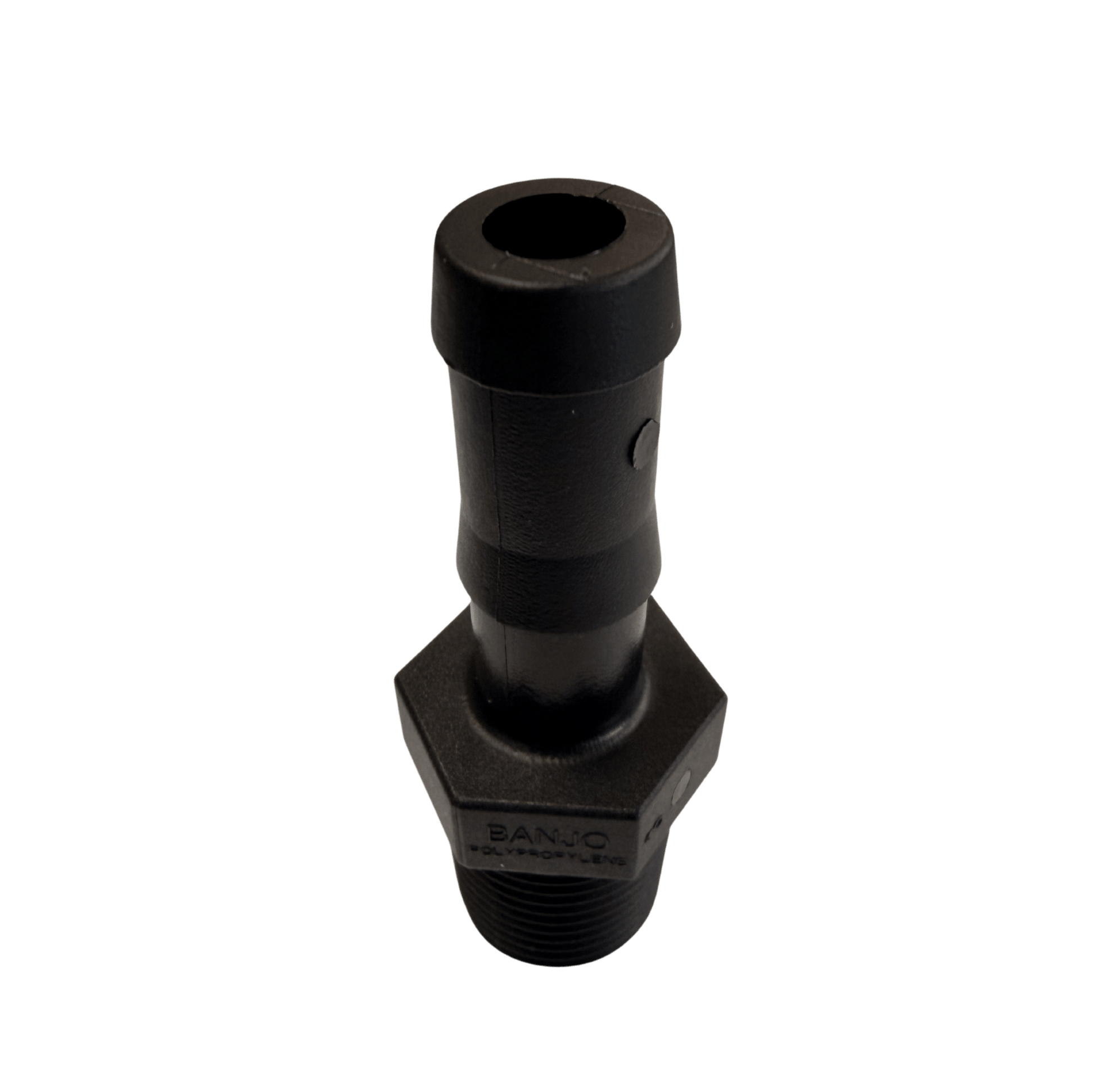 Banjo Polypropylene Hose Barb, MPT X HB, 1/4" - 4" Sizes - Expert Power Wash
