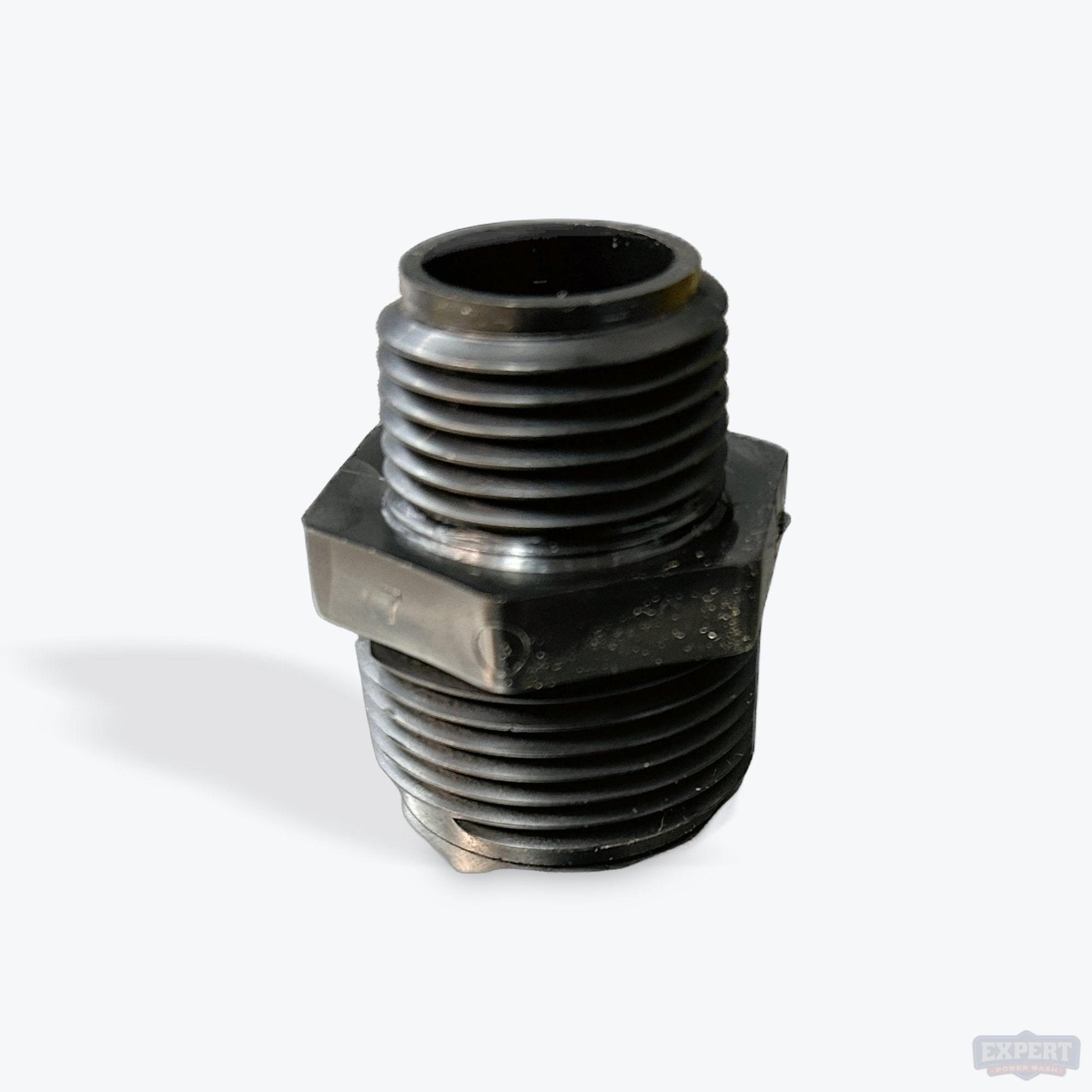 Banjo Polypropylene, Reducing Nipple, MPT, 3/8" - 3" Sizes - Pressure Washing Skids