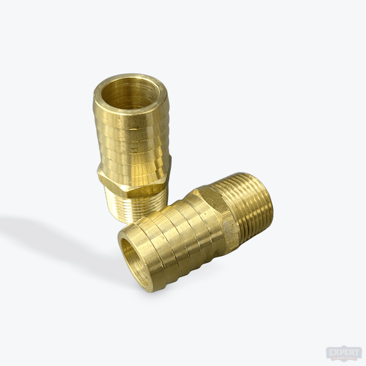 Brass Hose Barbs, HB x MPT - Expert Power Wash