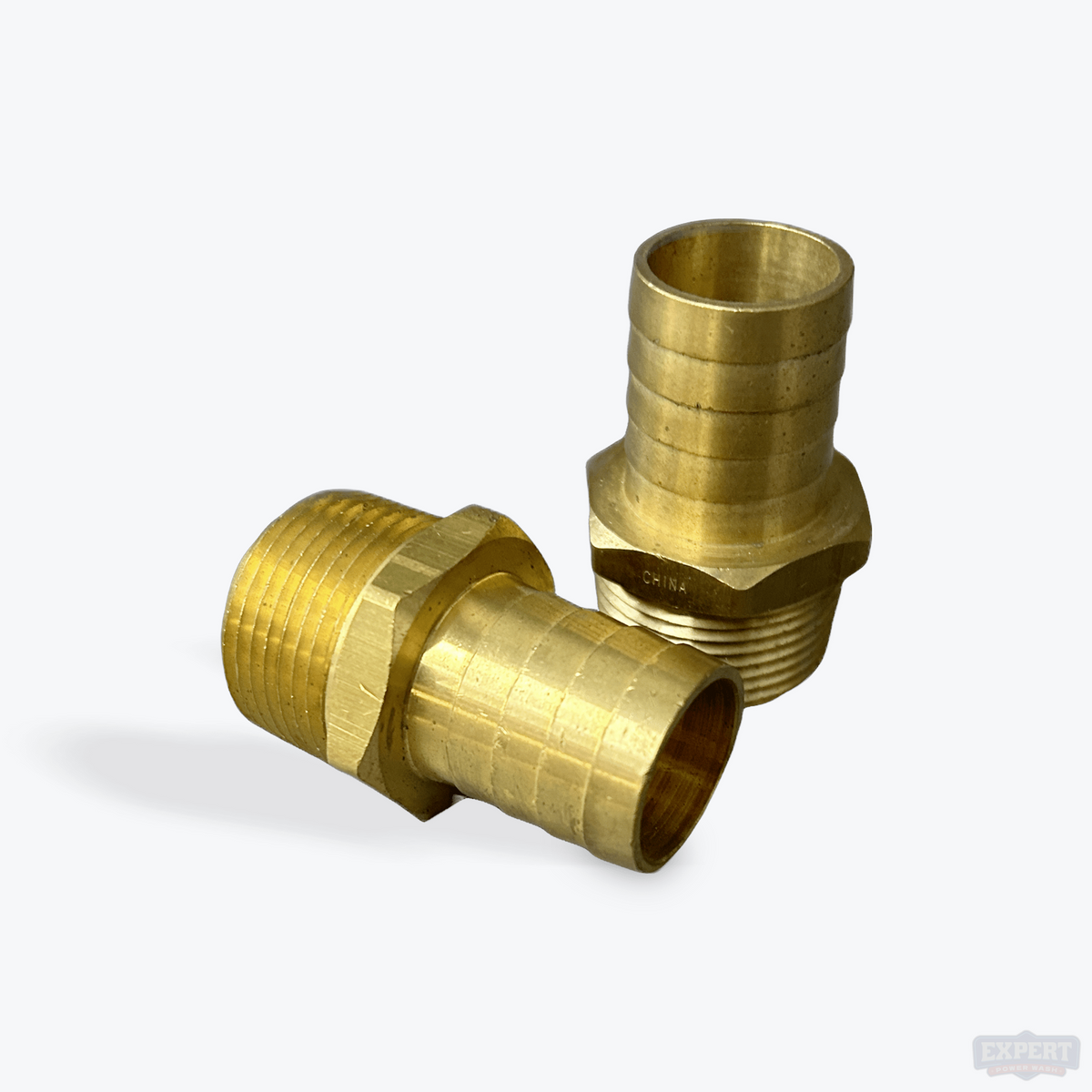 Brass Hose Barbs, HB x MPT - Expert Power Wash