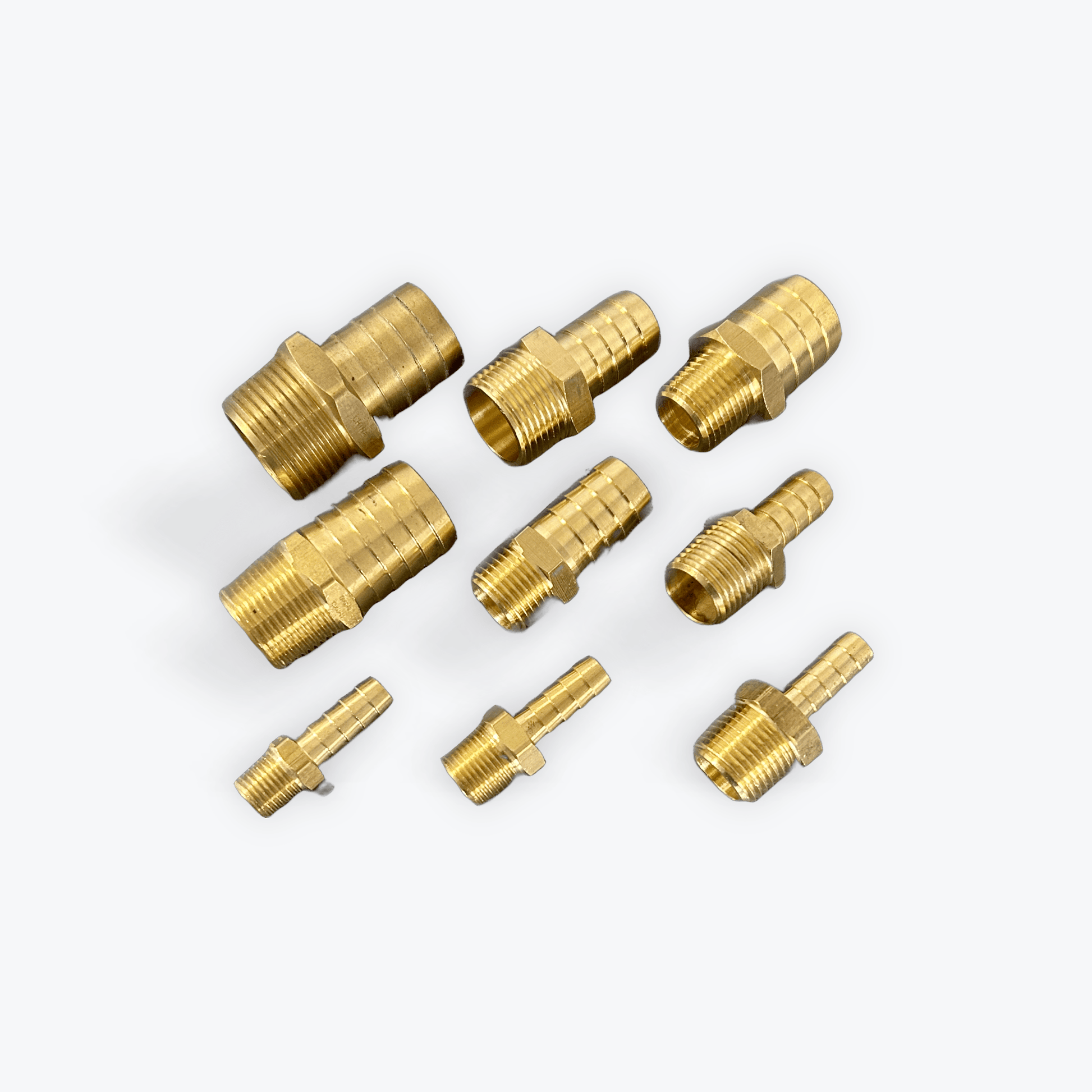 Brass Hose Barbs, HB X MPT - Expert Power Wash