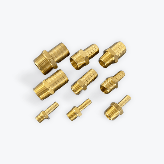 Brass Hose Barbs, HB X MPT - Expert Power Wash